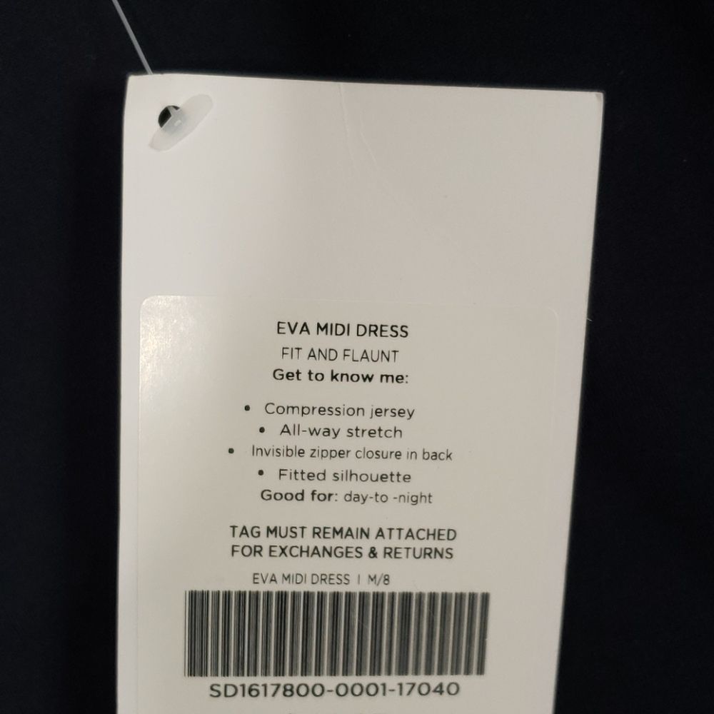 Fabletics Eva Midi Cutout Bodycon Dress Sz. Med. 8 - Picture 3 of 11
